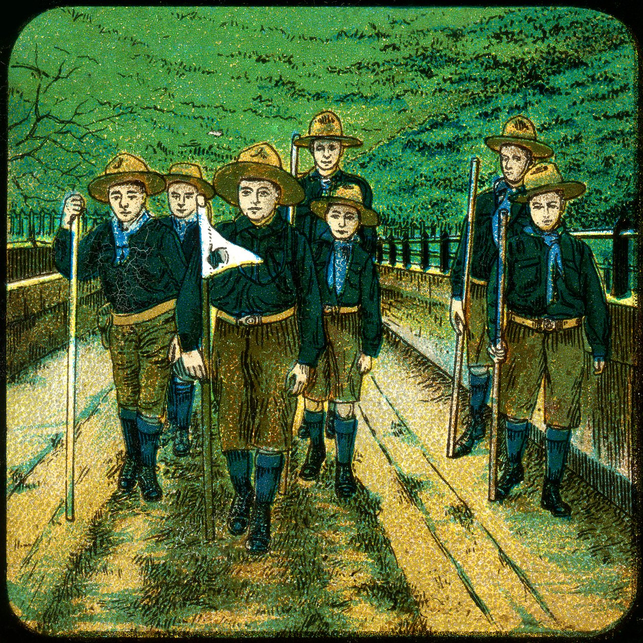 Pojkscouter, 1900-talet av Unbekannt