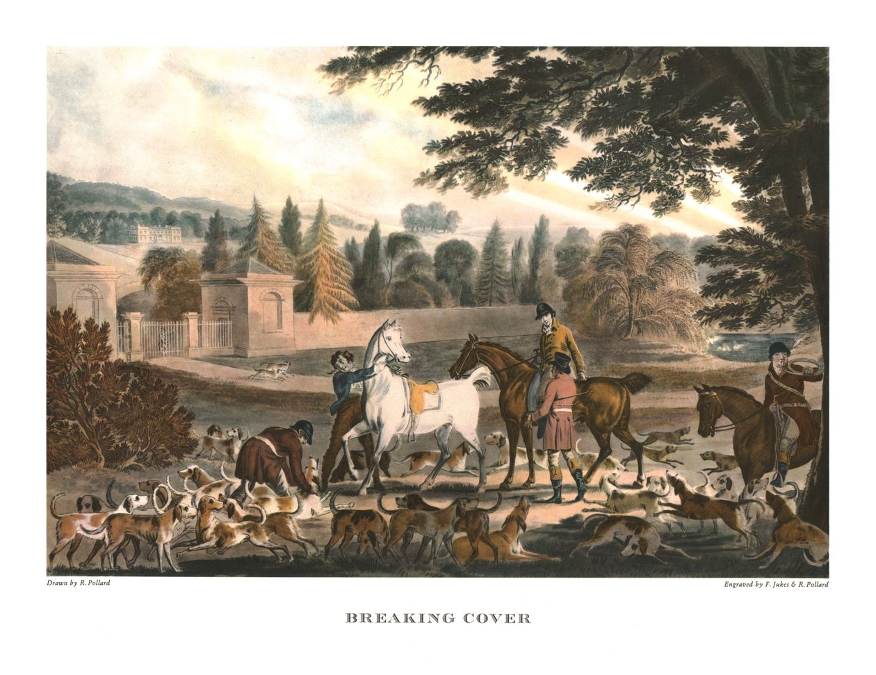 Breaking Cover, sent 1700-tidigt 1800-tal, c1955. av Unbekannt
