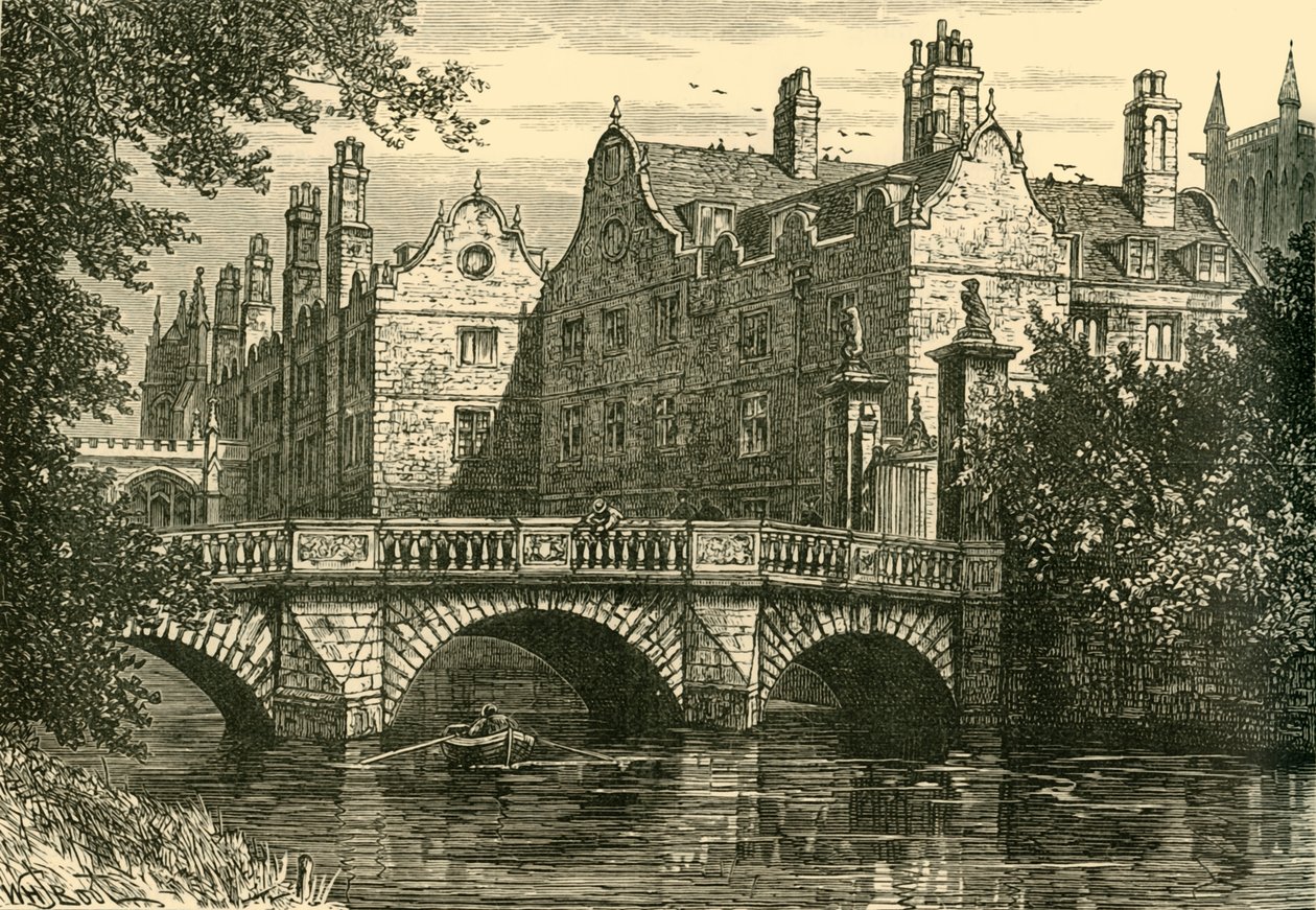Bridge, St. Johns College, 1898. av Unbekannt