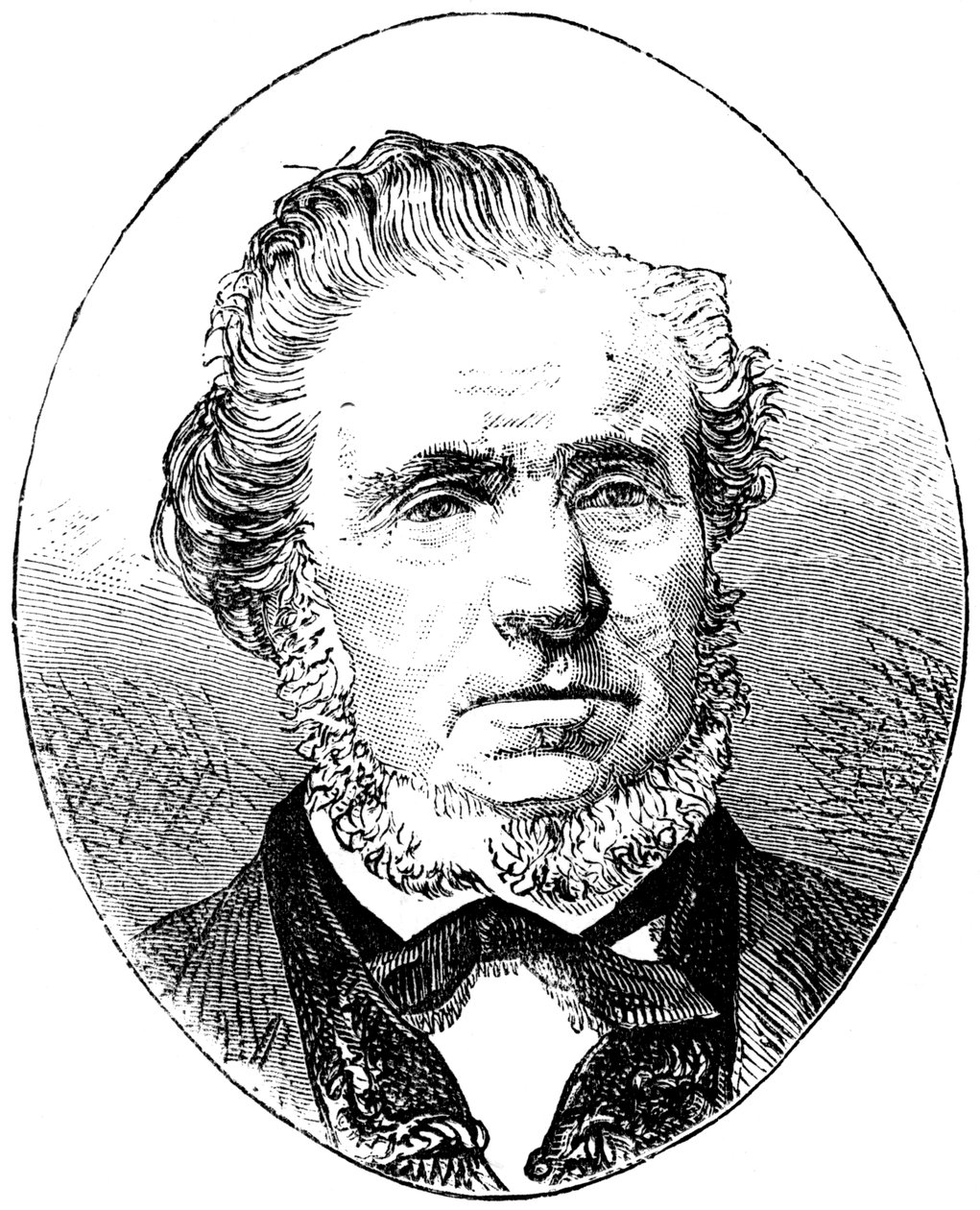 Brigham Young, amerikansk mormonledare, c1880 av Unbekannt