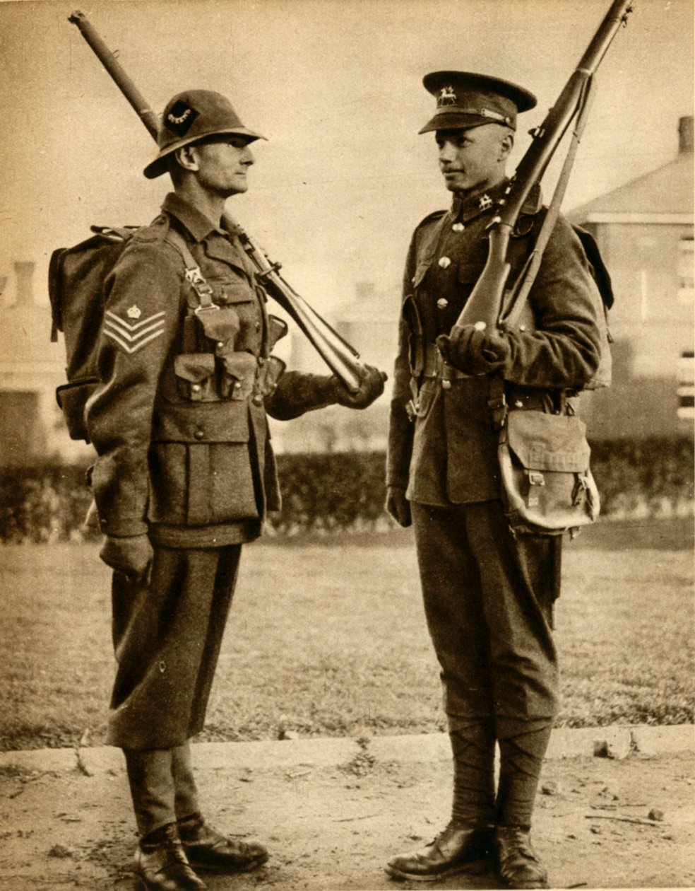 Brittiska arméns uniformer, 1933. av Unbekannt