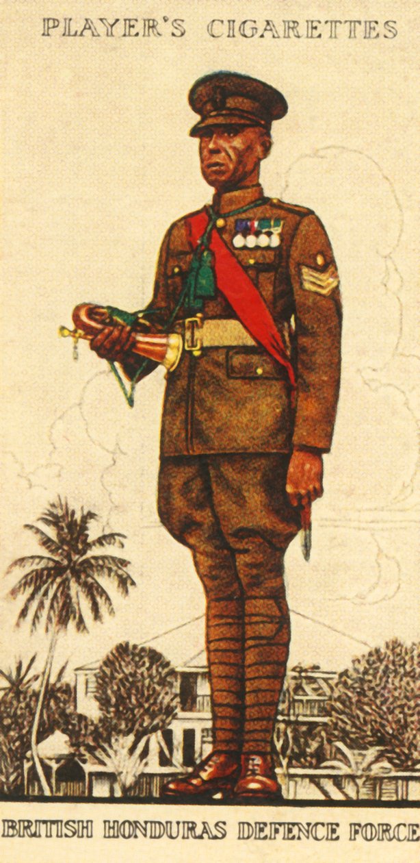 Brittiska Honduras försvarsstyrka, 1936. av Unbekannt