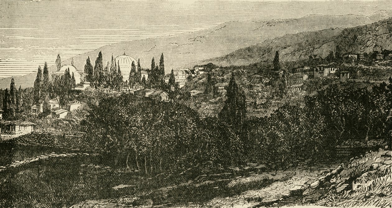 Broussa, Turkiets antika huvudstad, 1890. av Unbekannt