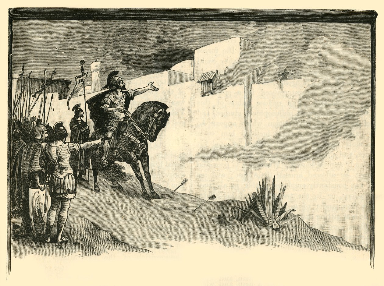 Brutus före Xanthus, 1890 av Unbekannt