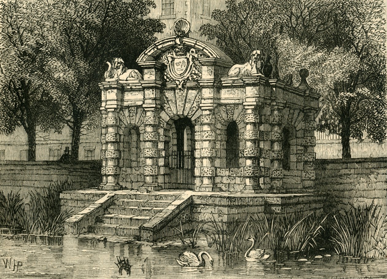 Buckingham Gate 1830, 1881. av Unbekannt