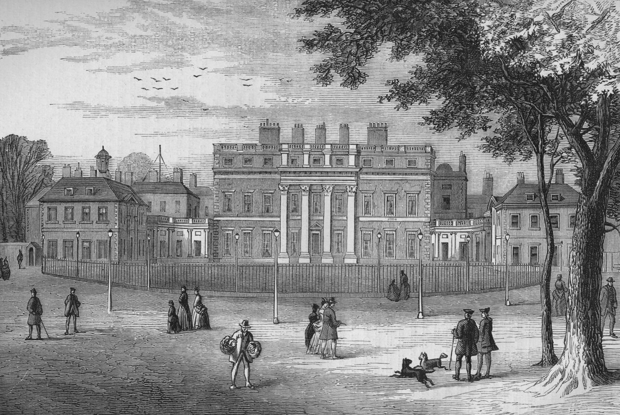 Buckingham House, Westminster, London, 1775, c1875 1878 av Unbekannt