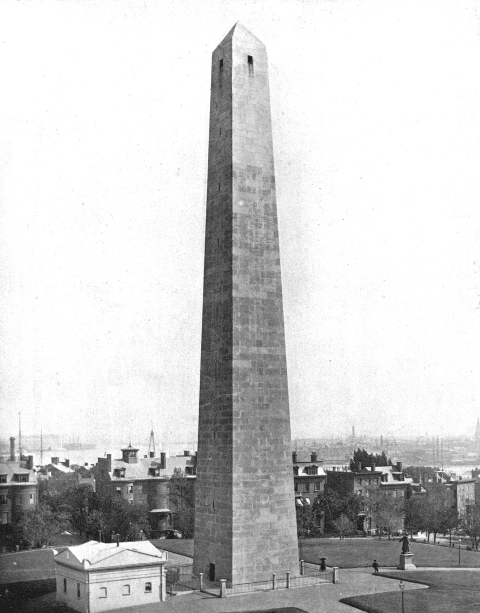 Bunker Hill Monument, Charlestown, Massachusetts, USA, c1900. av Unbekannt