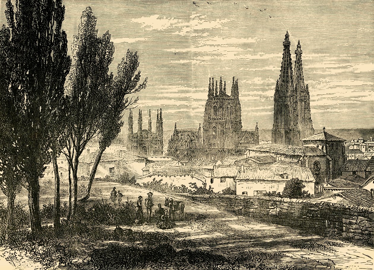 Burgos, 1890. av Unbekannt
