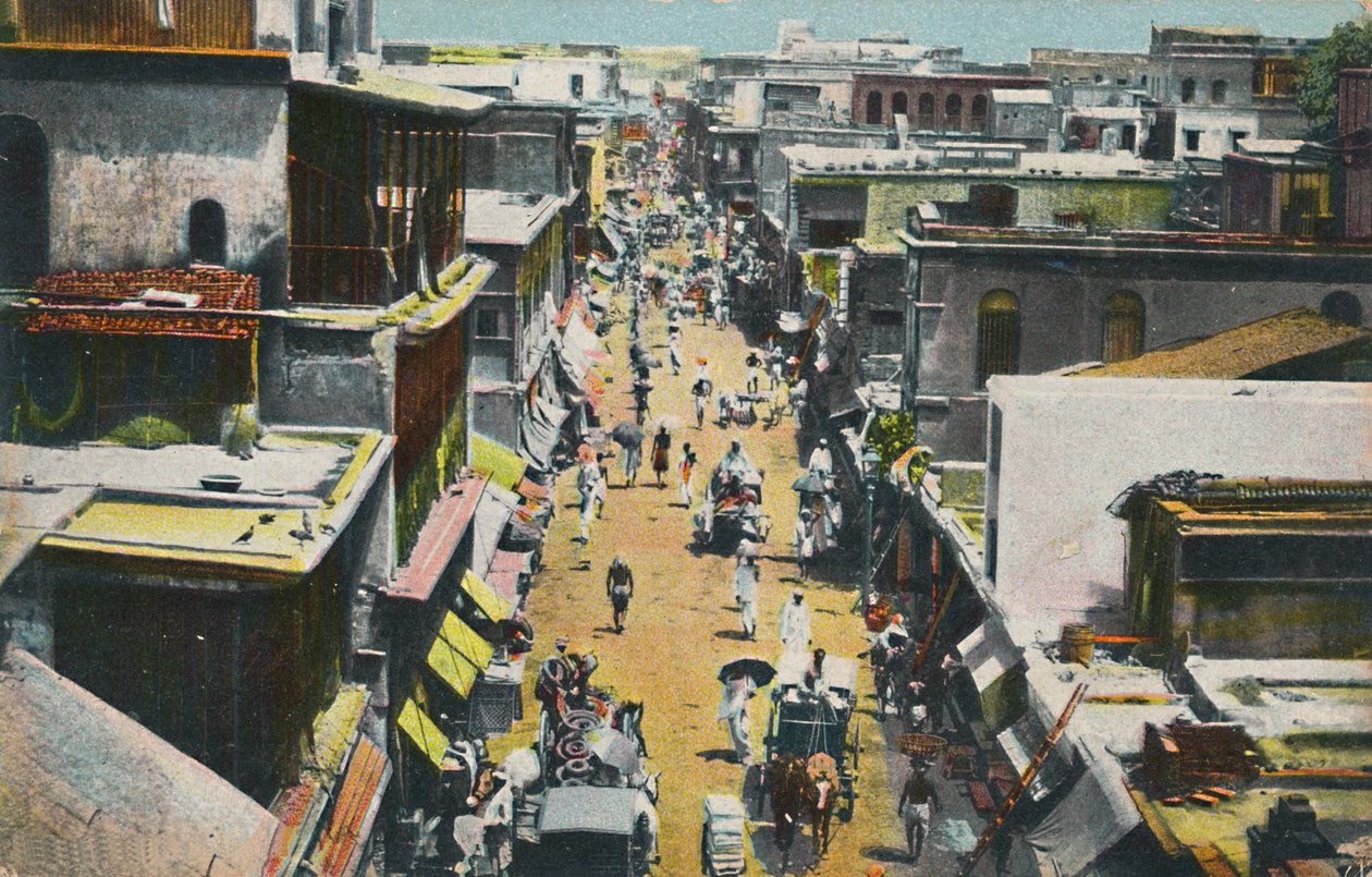 Burra Bazar, Calcutta, 1905. av Unbekannt