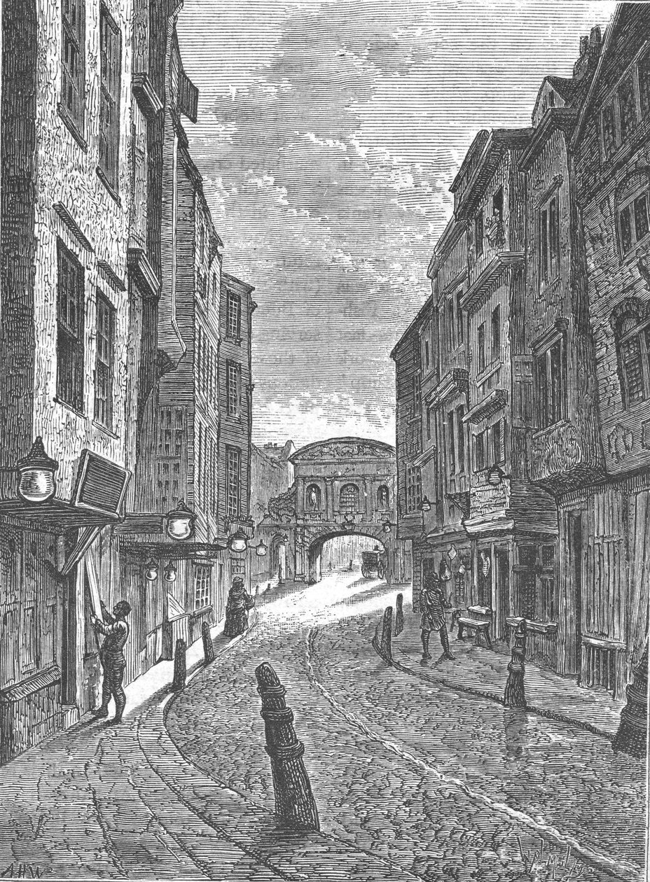 Butchers Row, 1800 1897 av Unbekannt