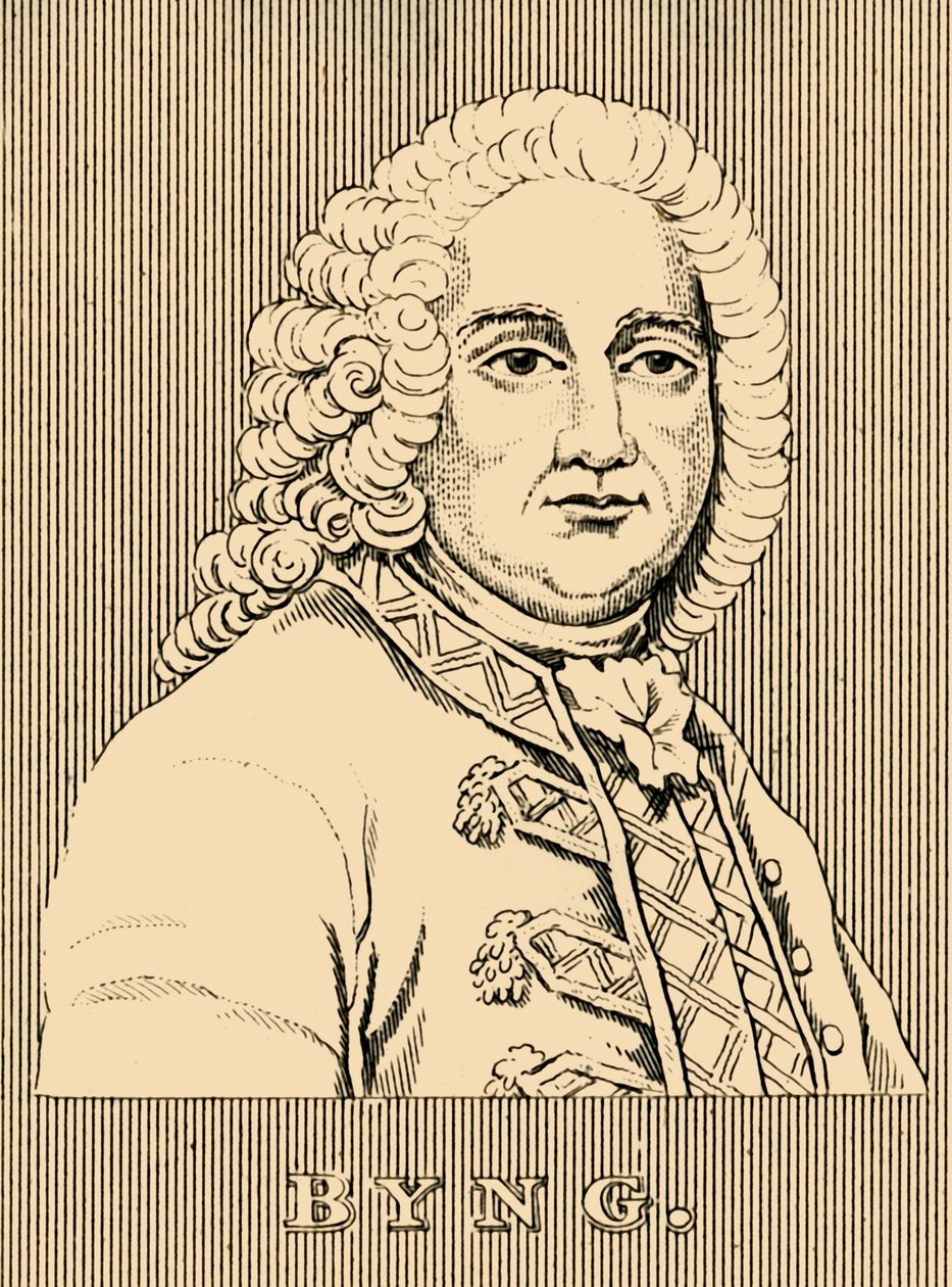 Byng, 1704-1757, 1830. av Unbekannt