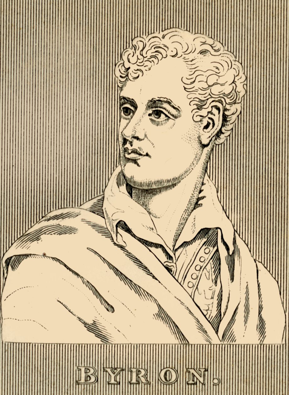Byron, 1788-1824, 1830. av Unbekannt