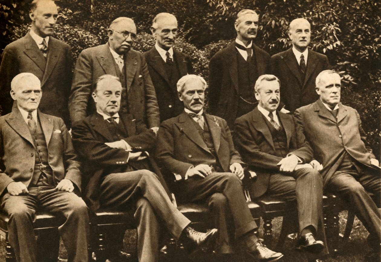Nationella regeringens kabinett, 1931, 1933. av Unbekannt