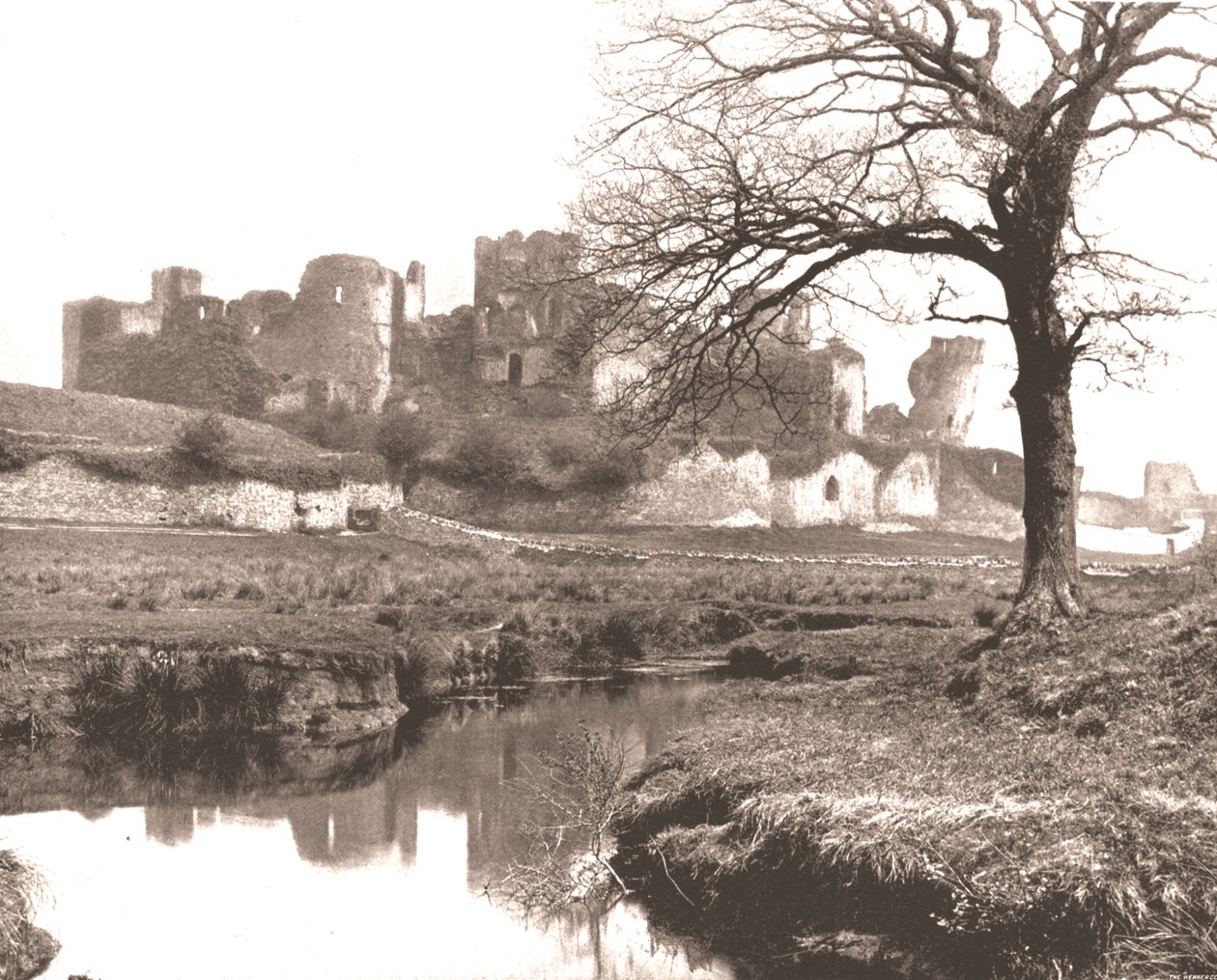 Caerphilly Castle, Wales, 1894. av Unbekannt