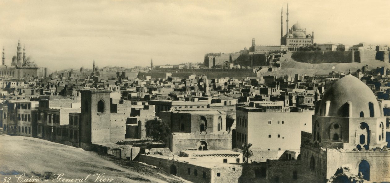 Kairo - Allmän syn, c1918-c1939. av Unbekannt