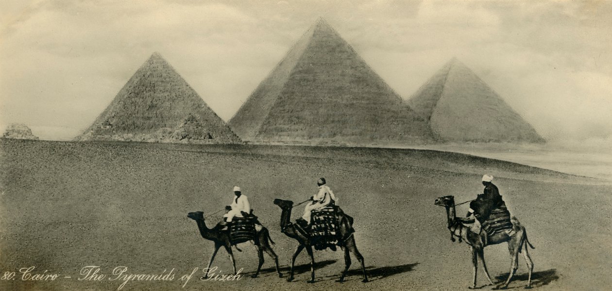 Kairo: Pyramiderna i Gizeh, c1918-c1939. av Unbekannt