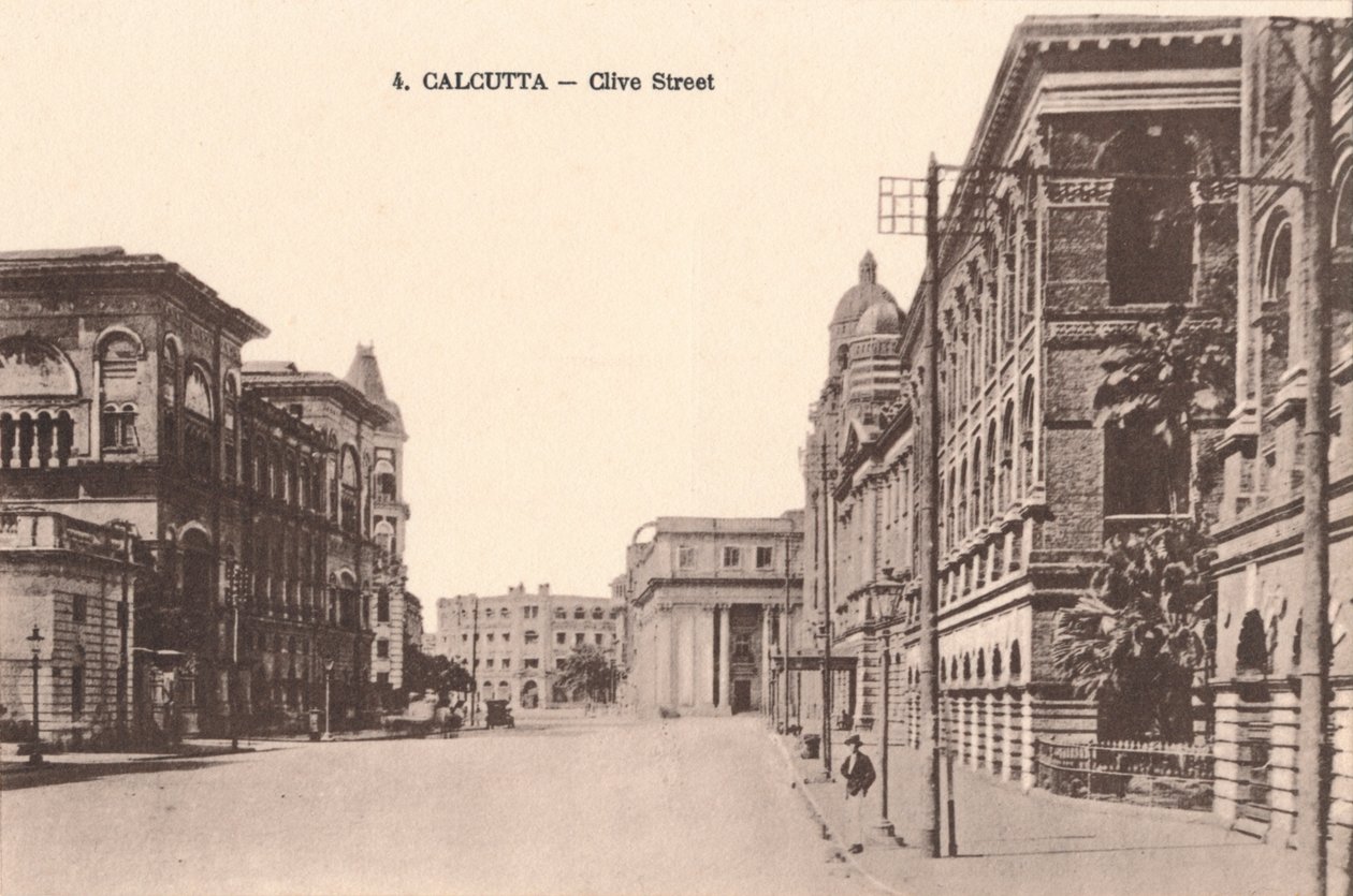Calcutta - Clive Street, c1900 av Unbekannt