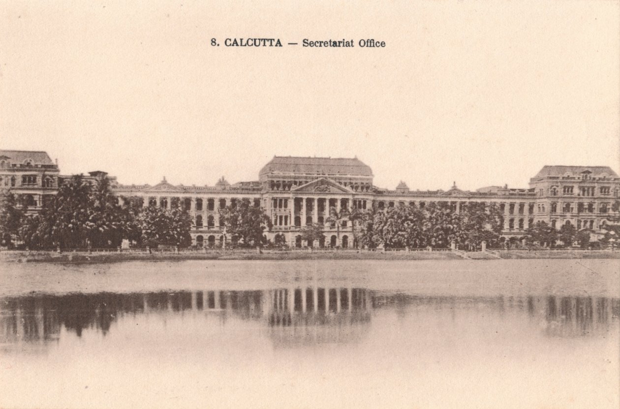 Calcutta - Sekretariatets kontor, c1900 av Unbekannt