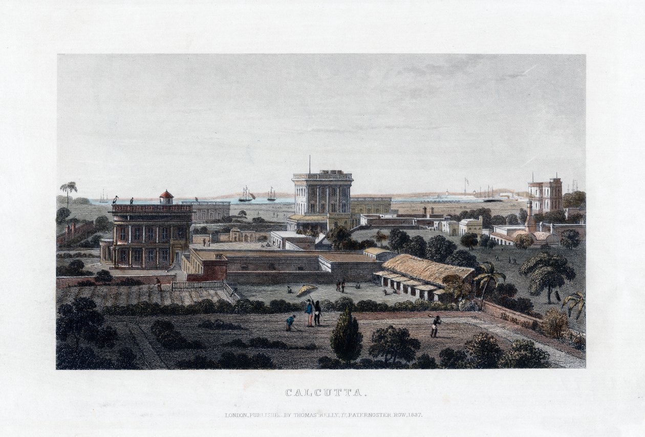 Calcutta, Indien, 1837 av Unbekannt