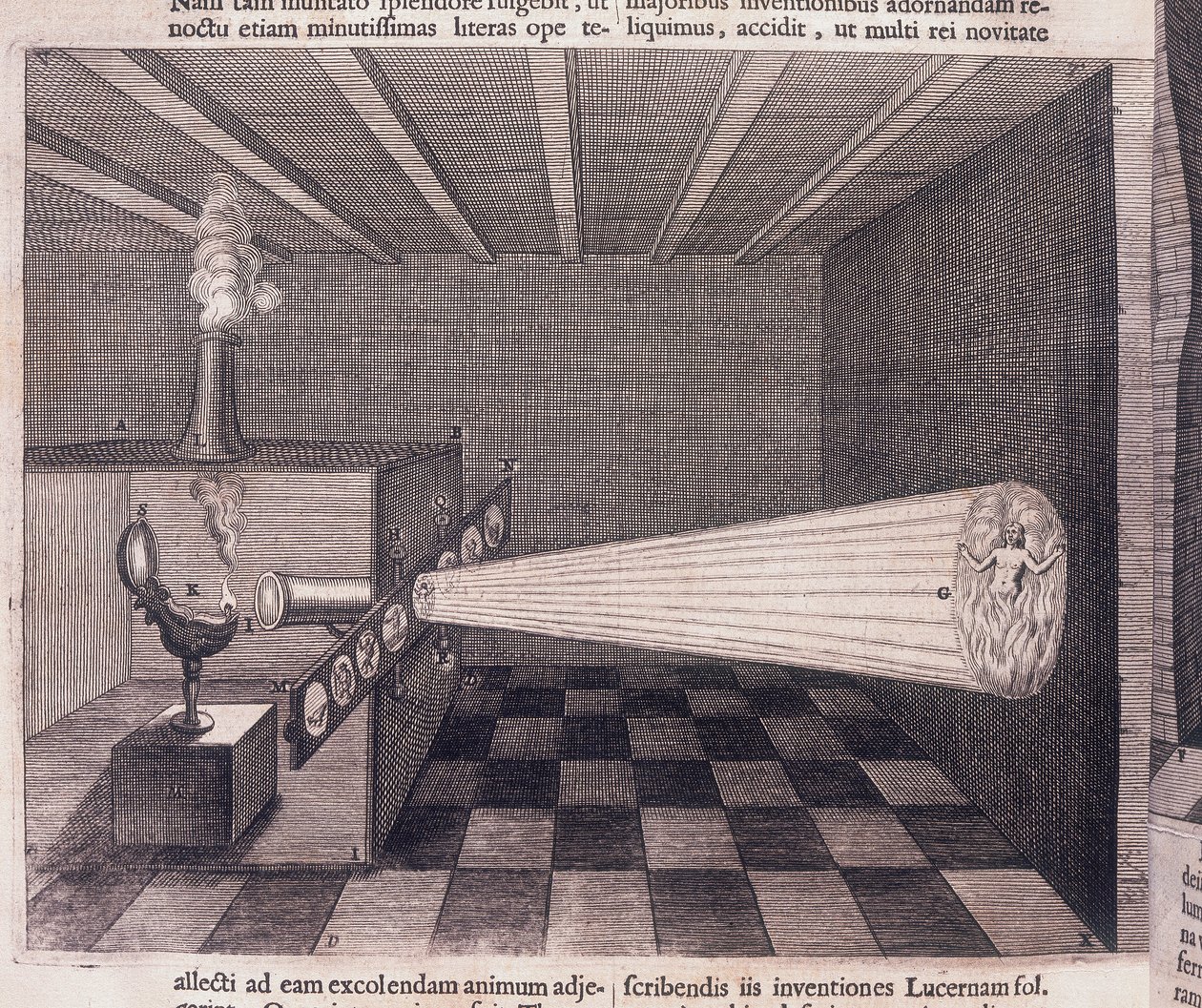 Camera obscura, 1646 av Unbekannt