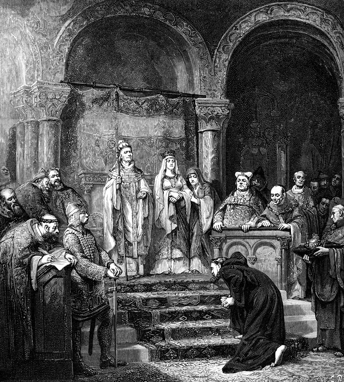 Canossa, 1878 1882 av Unbekannt