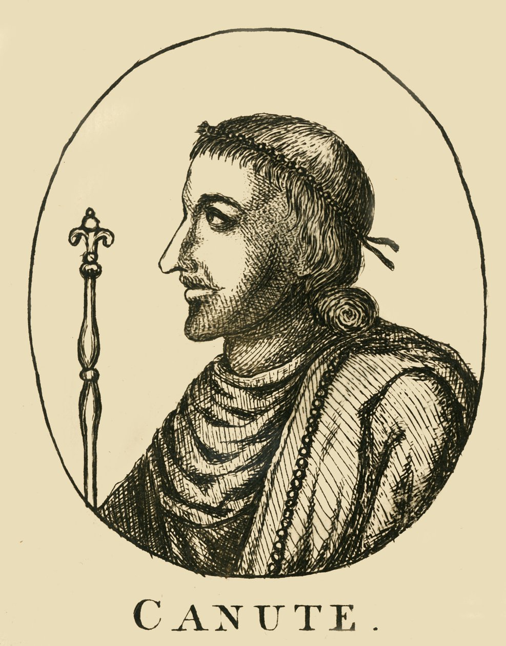 Knud, 1700-talet. av Unbekannt
