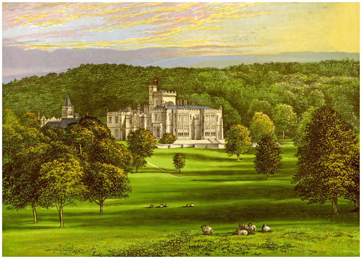 Capernwray, Lancashire, hem för familjen Marton, c1880 av Unbekannt
