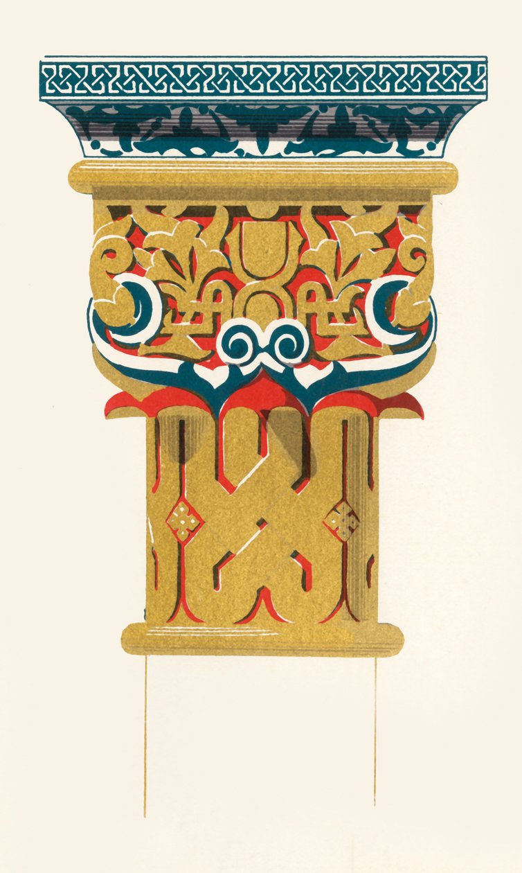 Columnhuvudstad, Lions domstol, 1907. av Unbekannt