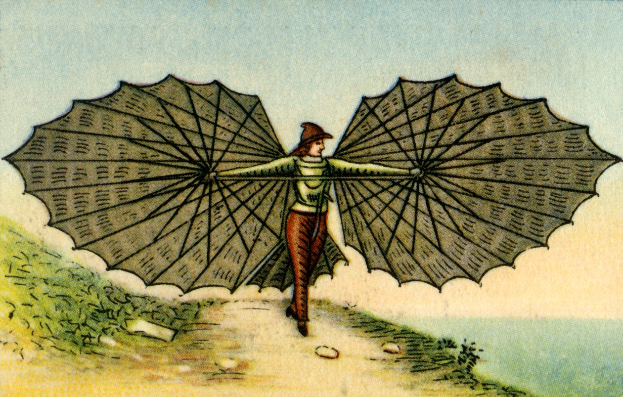 Caprettis flygmaskin, 1877, 1932. av Unbekannt