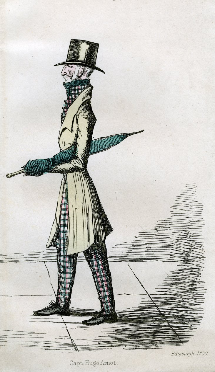 Kapten Hugo Arnot, 1839 av Unbekannt