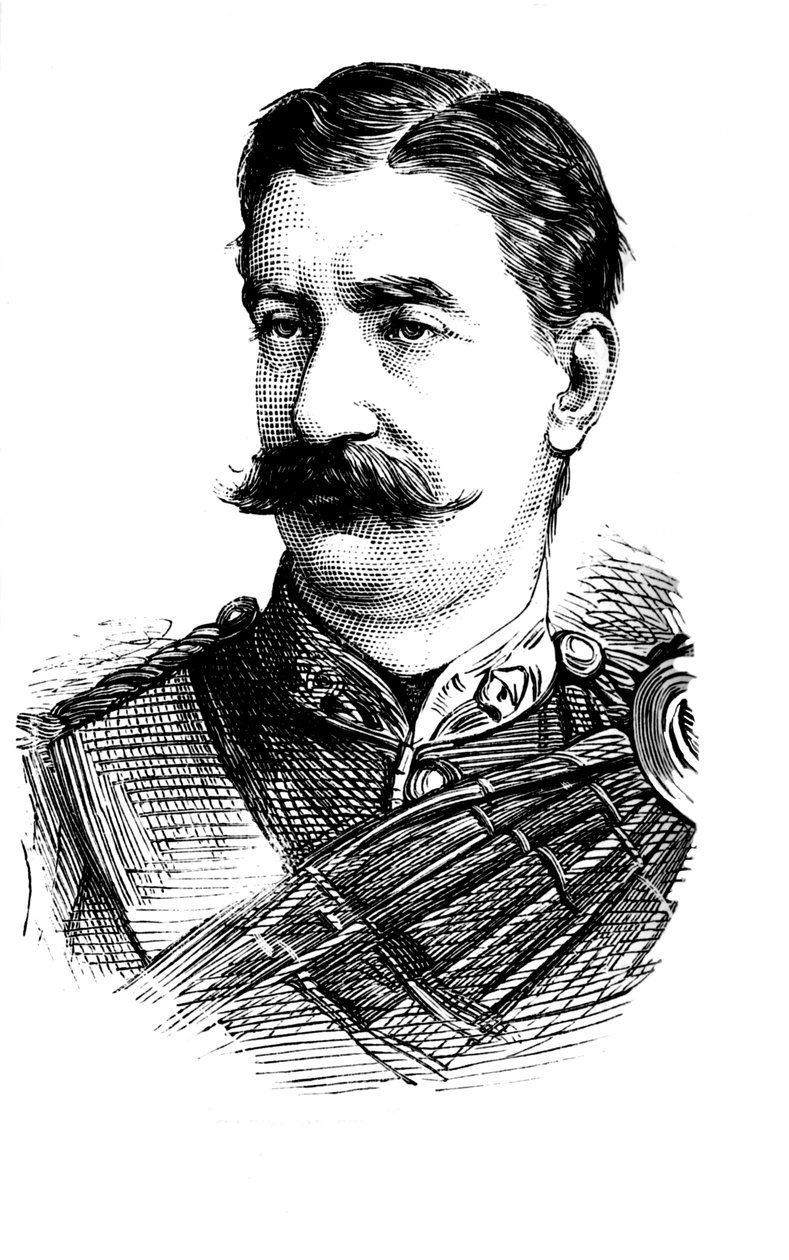 Kapten St. John Frome, c1880 av Unbekannt