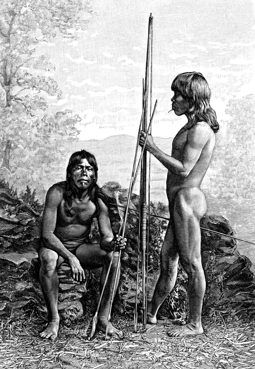 Caraya Indians, Sydamerika, 1895 av Unbekannt