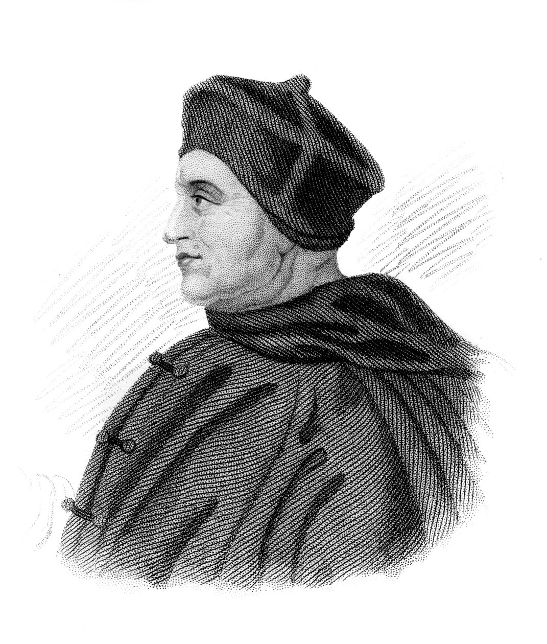 Kardinal Thomas Wolsey, c1850 av Unbekannt