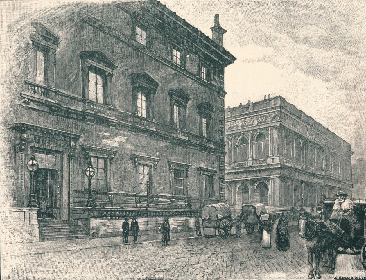 Carlton and Reform Clubs, 1896 av Unbekannt