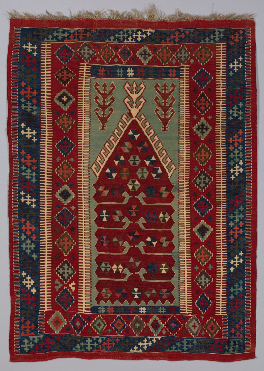 Matta Kilim, sent 1800-tidigt 1900-tal. av Unbekannt