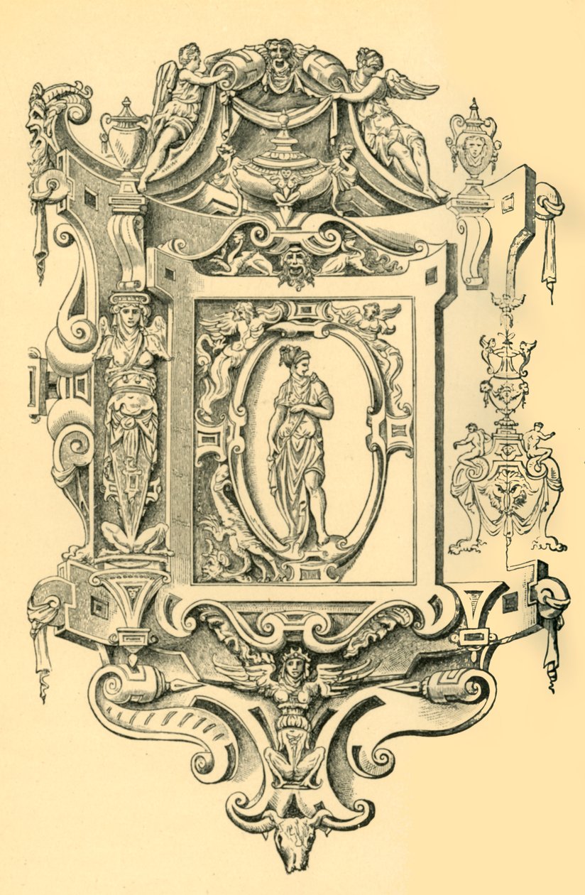 Kartusch, mitten av 1500-talet, 1881. av Unbekannt