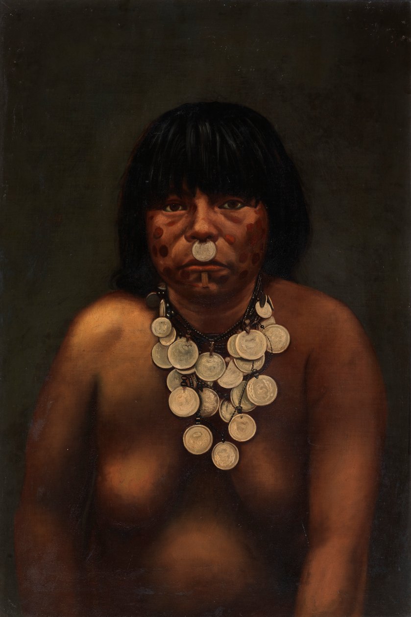 Cashivo Woman, ca. 1890-1892. av Unbekannt