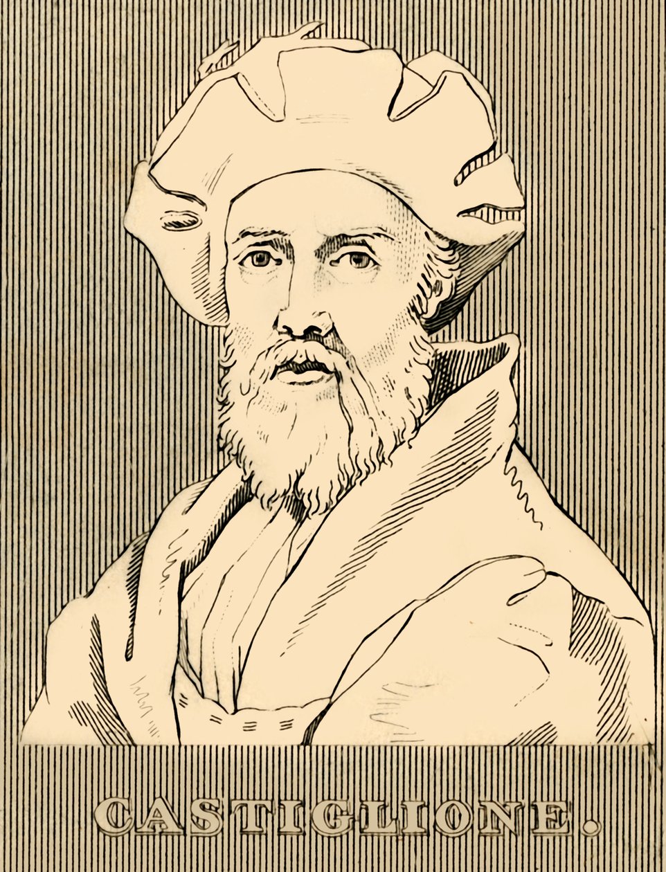 Castiglione, 1478-1529, 1830. av Unbekannt