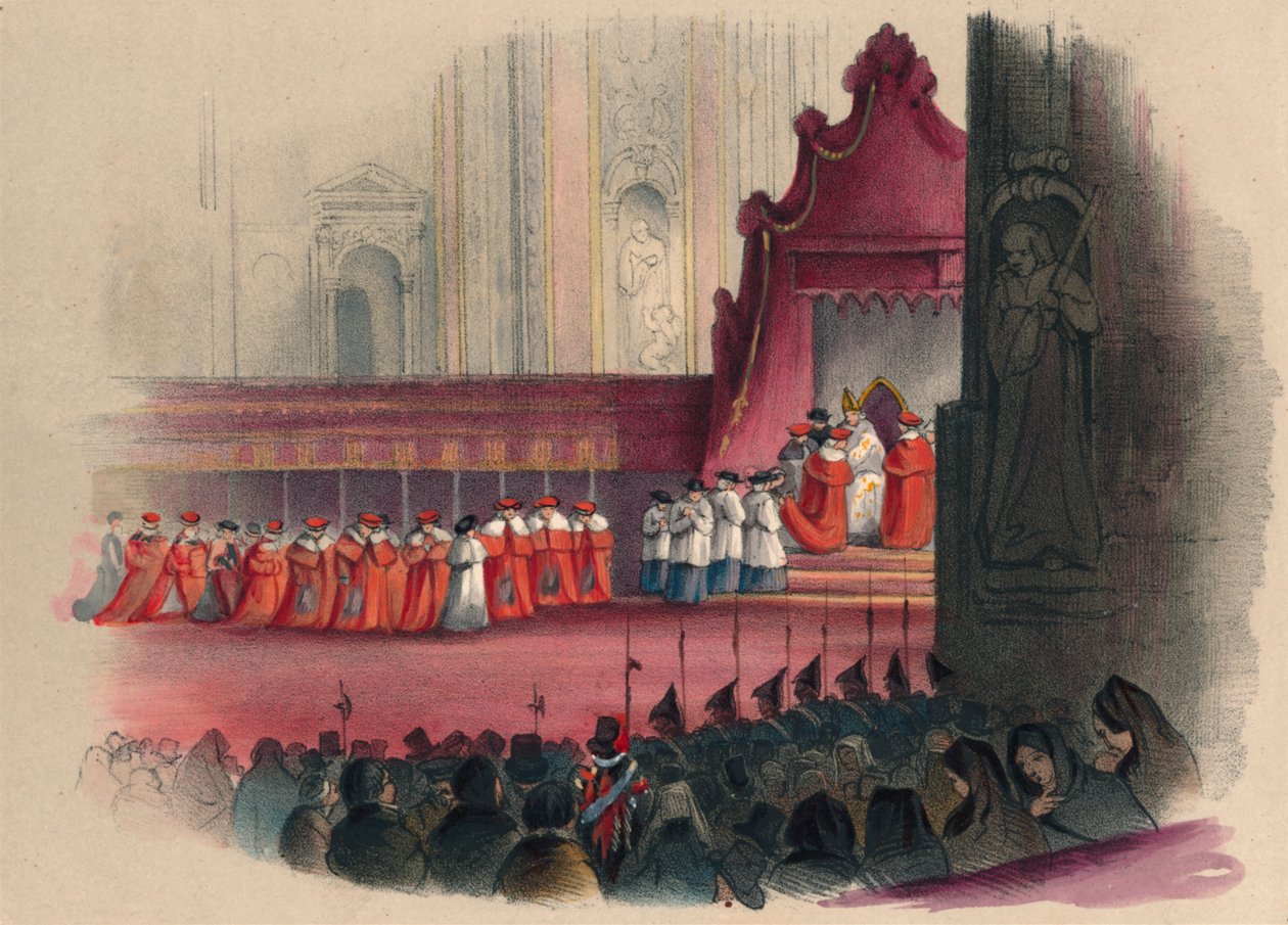 Cattedra, 1800-talet av Unbekannt