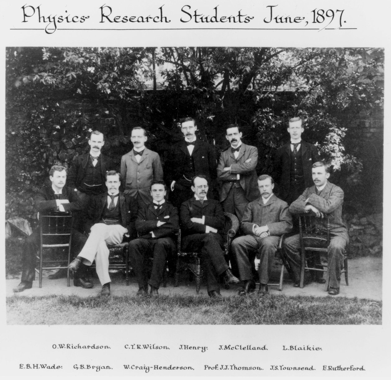 Cavendish Laboratory forskarstudenter av Unbekannt