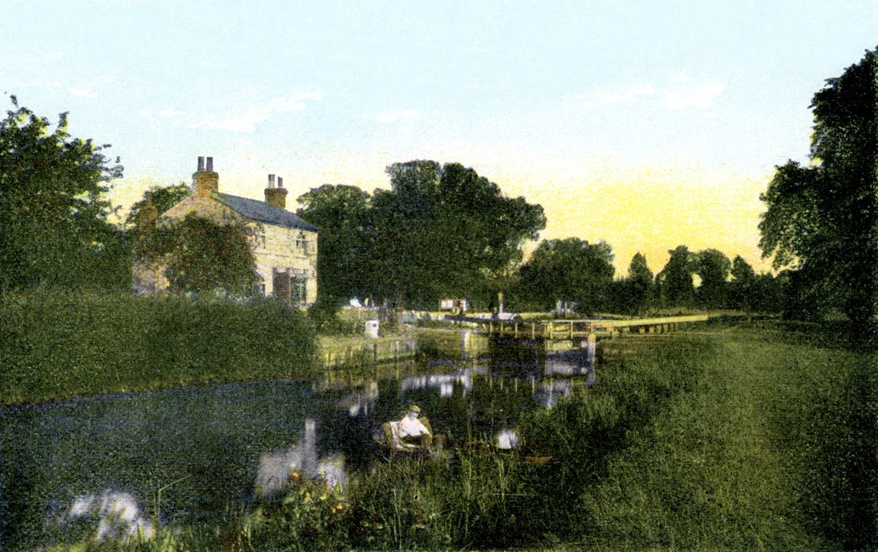 Caversham Lock, Berkshire, 1900-talet av Unbekannt
