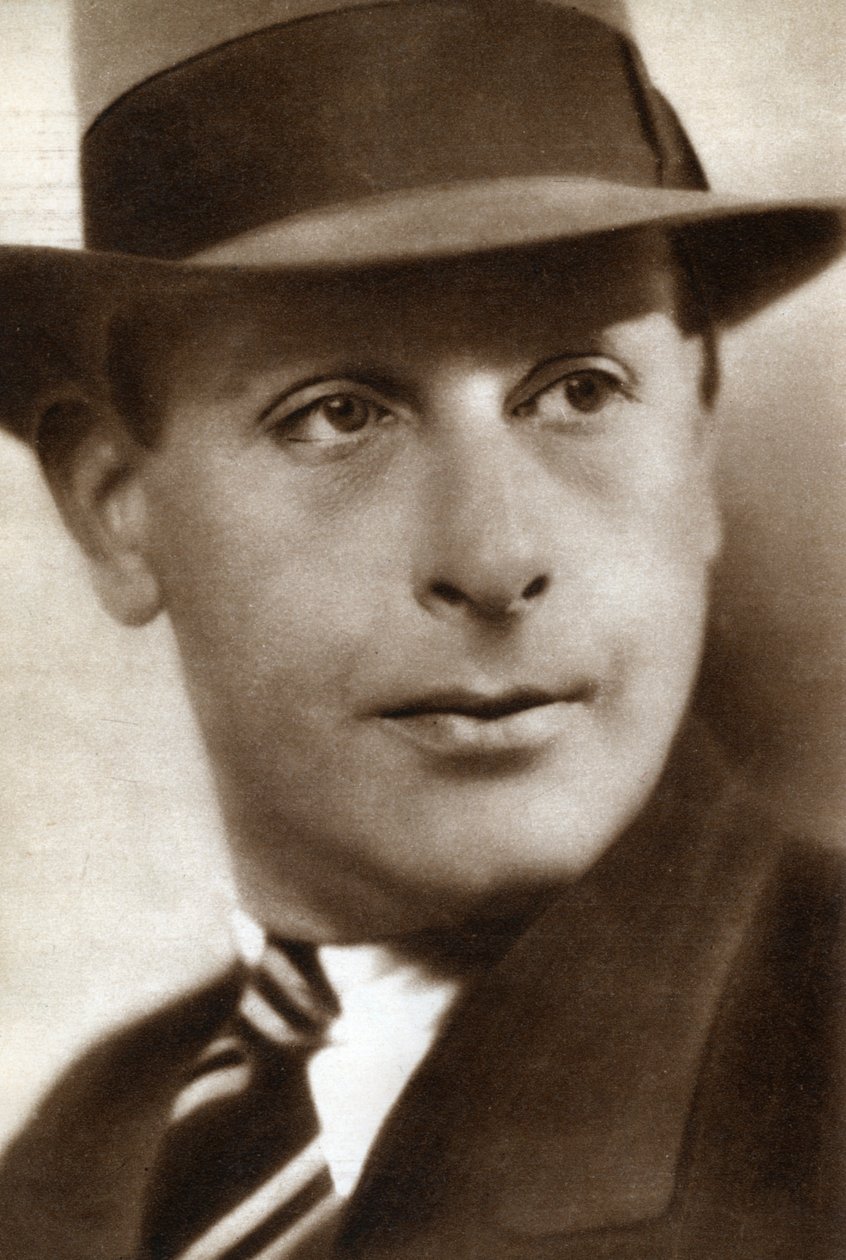 Cedric Hardwicke, engelsk skådespelare, 1933 av Unbekannt