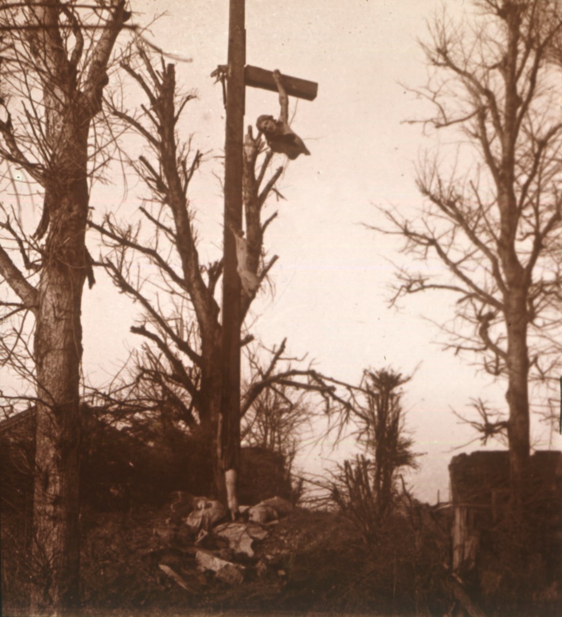 Kyrkogård i Arras, norra Frankrike, c1914-c1918 av Unbekannt