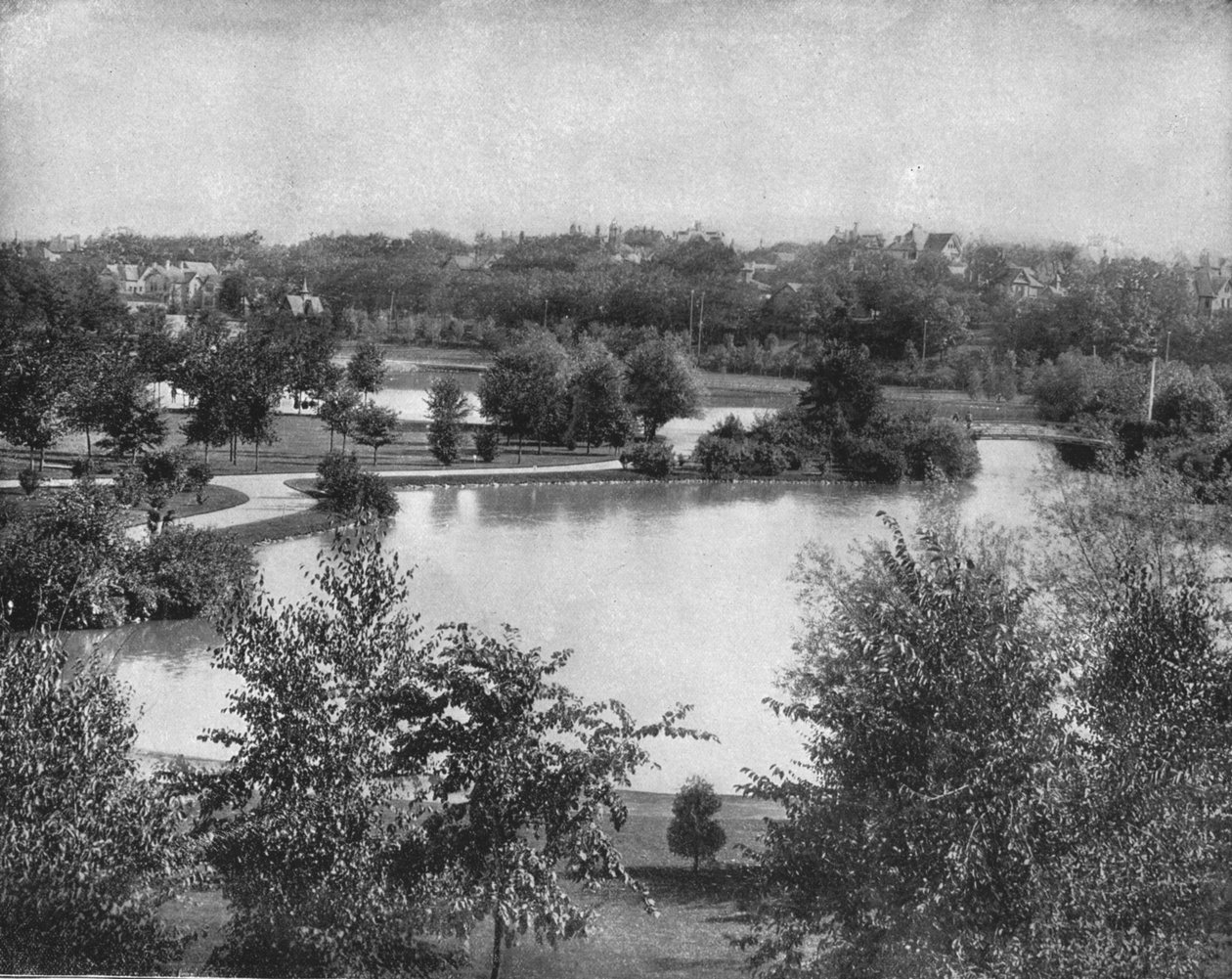 Central Park, Minneapolis, Minnesota, USA, c1900. av Unbekannt