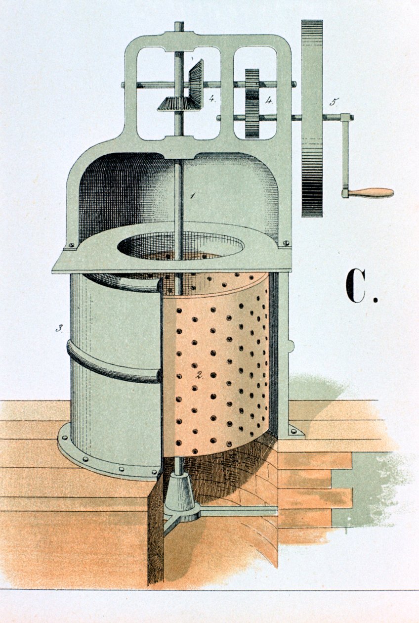 Centrifuger, 1882 av Unbekannt