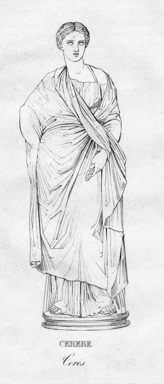 Ceres Ceres, c1850 av Unbekannt