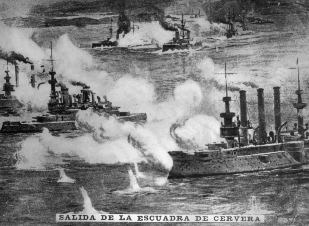 Cerveras skvadron, 1898, 1920-talet av Unbekannt