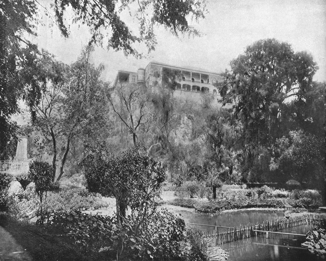 Chapultepec, Mexico City, Mexiko, c1900. av Unbekannt
