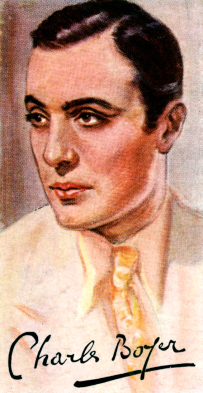 Charles Boyer, 1899-1978, fransk skådespelare, 1900-talet av Unbekannt