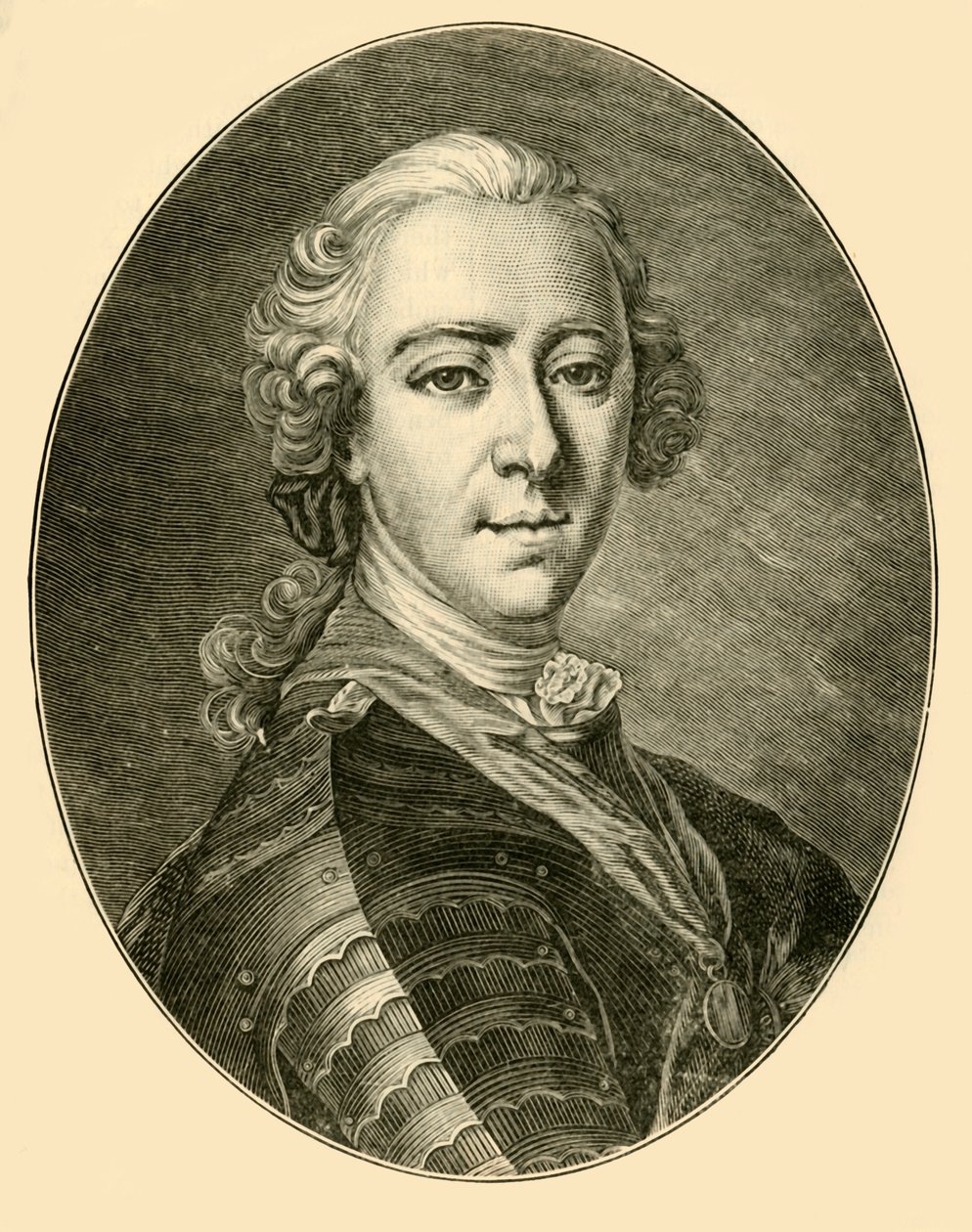 Charles Edward Stuart, The Young Pretender., c1750, 1890. av Unbekannt